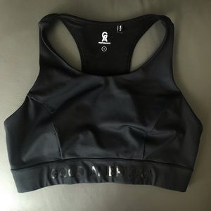 GOOD AMERICAN like new core power sports bra